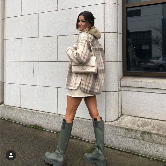 Zara plaid overshirt - Picture 6 of 16